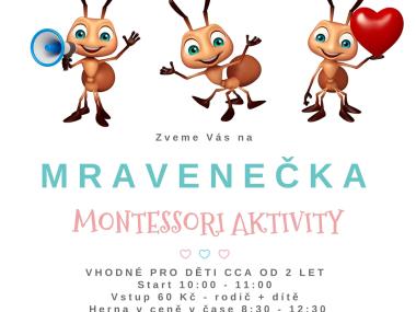 Mraveneček - Montessoriaktivity 1